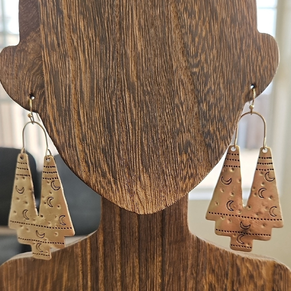 Gold Geometric Earrings